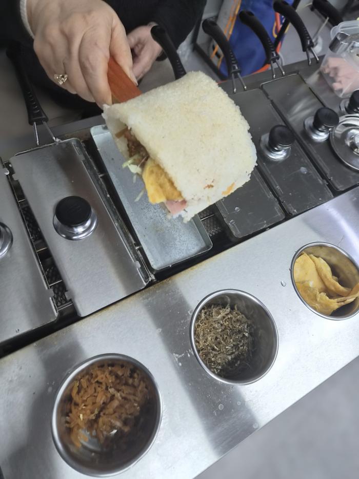 한국 누룽지샌드 위치