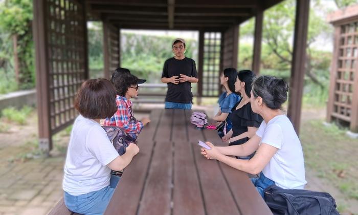 한국뉴욕주립대학교 인천시민대학 전통염료식물원견학