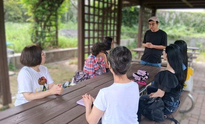 한국뉴욕주립대학교 인천시민대학 정재만 교수 천연염색 강의