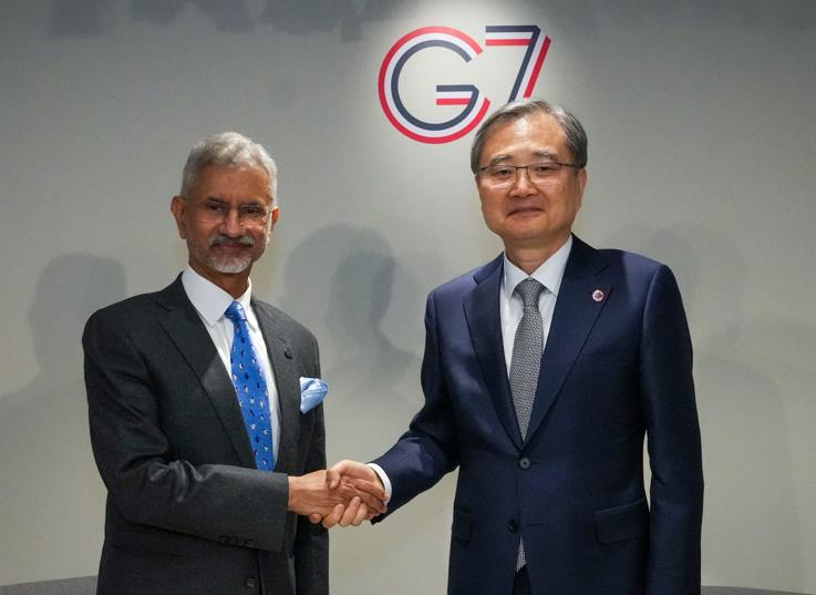 외교부, G7 외교장관회의 계기 한-인도 외교장관 회담 기사 이미지