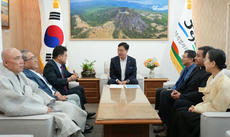 제주도-4대 종교계, 생명존중 공동체 조성 맞손 기사 이미지