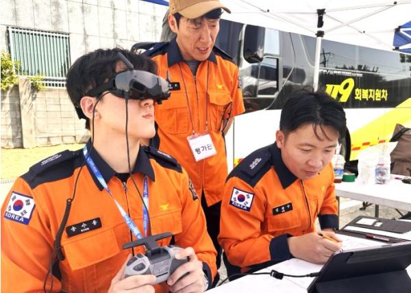 드론으로 재난현장 '3차원 지도' 만든다. 전북소방, 드론 맵핑 시범운영 기사 이미지