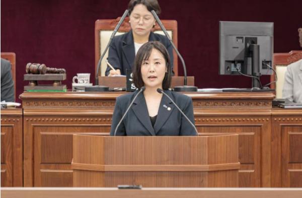 전남광주통합특별시 김희선 동구의원, ‘돌봄 연계 체계’ 구축 5분 발언 기사 이미지