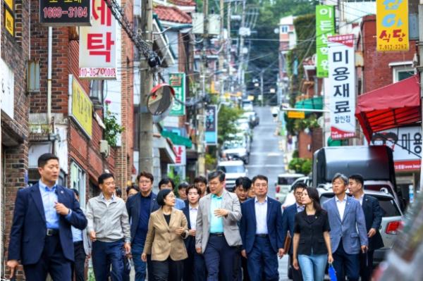 한성숙 국무총리, 서울 민간재개발 사업 현장점검 기사 이미지