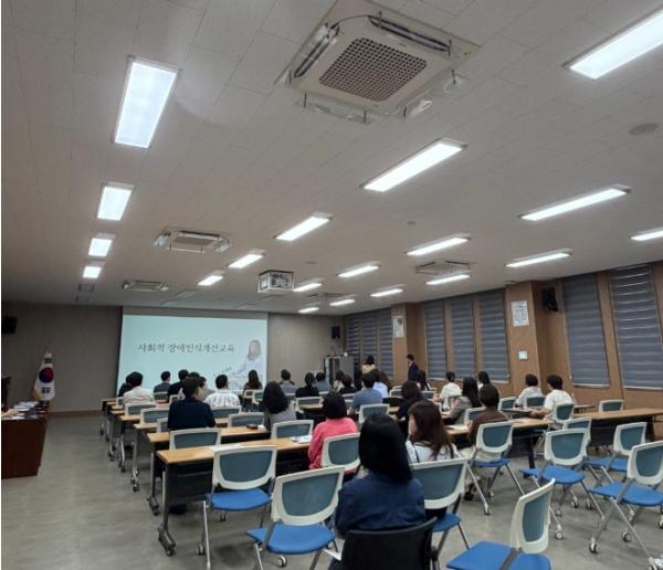 제천교육지원청, 사회적 장애인식개선교육 운영 기사 이미지